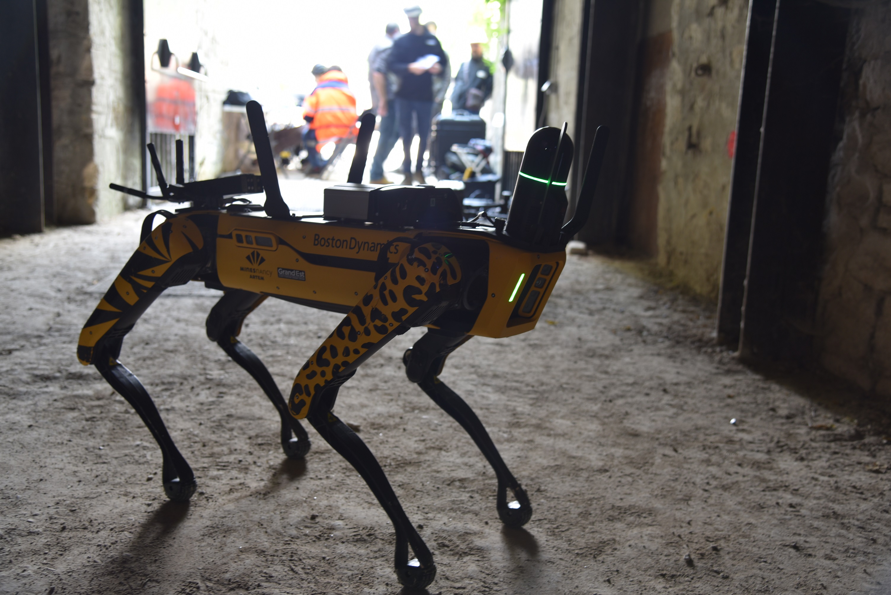 Meuse : un chien-robot pour explorer les galeries souterraines