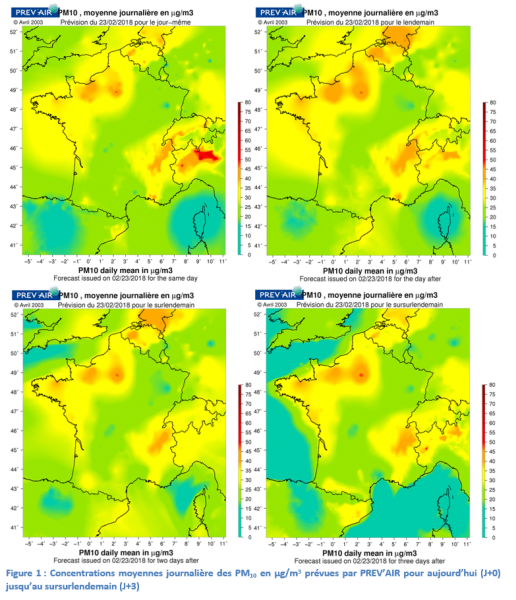 Carte prev'air