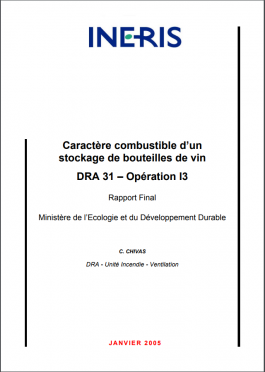 Caractère combustible d'un stockage de bouteilles de vin.PNG