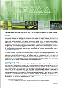 Couv - Les méthodes d'évaluation de l'écotoxicité et de la toxicité des nanoparticules.PNG