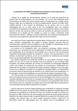 La contribution de l'INERIS à l'évaluation des expositions et des risques liés aux environnements intérieurs.PNG